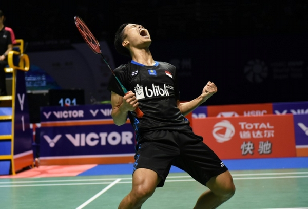 Ginting stuns Momota in China Open final