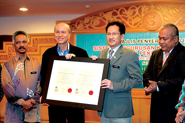 UMS first in East M'sia to receive OSH cert
