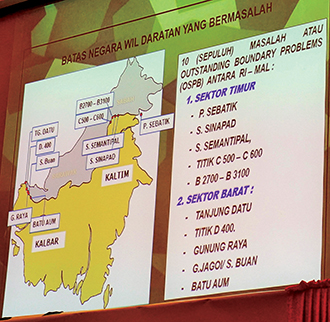 Border disputes differ for Indonesia, M'sia