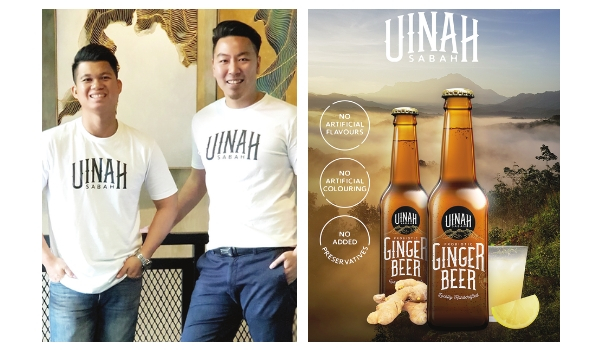 Finally, a 'beer'  using Sabah's  very own ginger