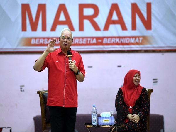 Najib denies saying 'he  was cheated by Jho Low'