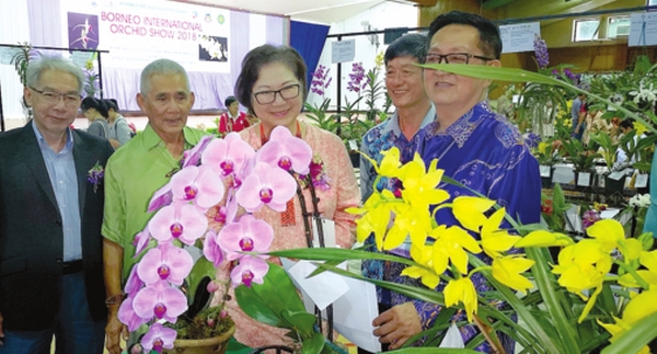Niche market  for orchid  centre: Liew