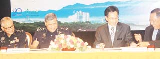 UMS and police sign MoU on border security