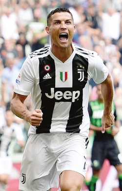 Ronaldo opens Juve account