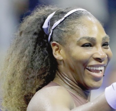 Just getting started, says Serena