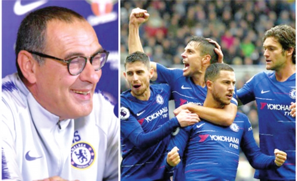 Sarri's Chelsea show Mourinho how to have fun and win