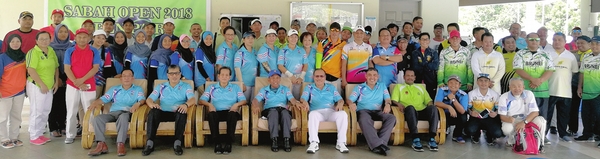 46 teams competing in Sabah Pairs Lawn Bowls Championship 