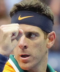 Del Potro buoyed by boyhood friends in quest for second title