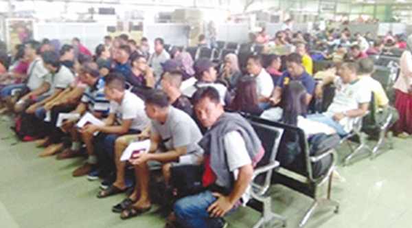 20pc Sandakan-bound Filipinos  off-loaded at Zamboanga 