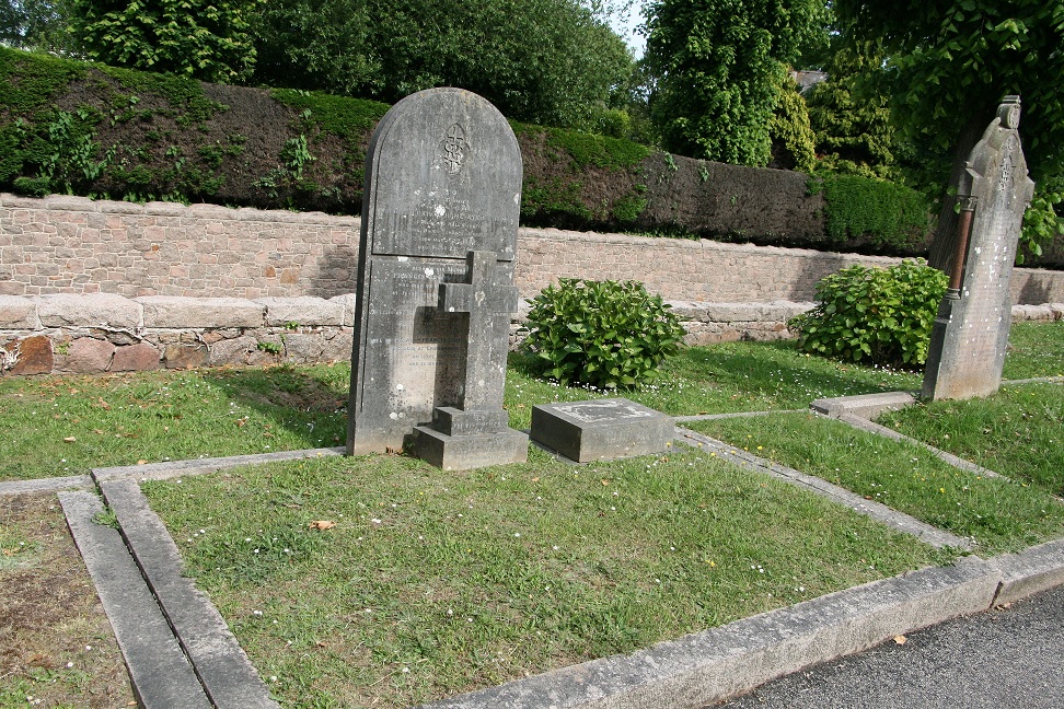 Atkinson’s grave in Labuan Cemetery. 