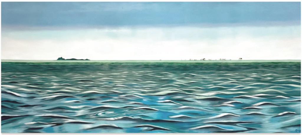 ‘Uncivilised?’: The work reveals the remarkable beauty of the marine  environment preserved and cared for by the Pala’u community.