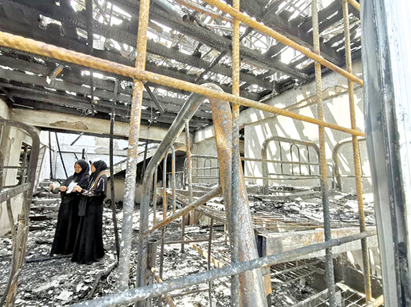 Tahfiz students stay put despite blaze