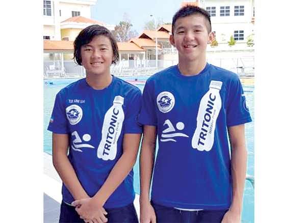 Sabah duo to  don national  colours