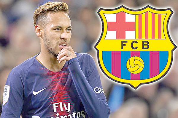 Neymar ready to accept pay-cut to rejoin Barca