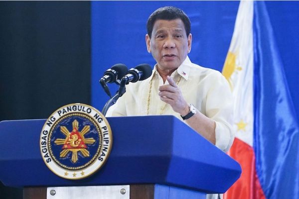 Duterte invokes  US defence treaty