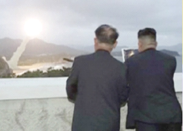 Kim supervises tests of weapons systems