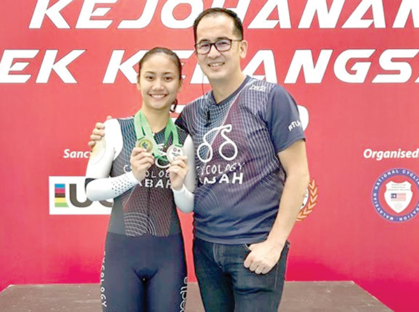 Sabah cycling newcomer stuns everyone with win