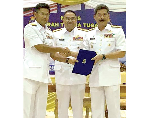 Syed Zahrul takes over as Navy fleet Chief