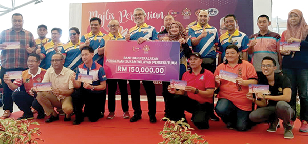 RM150,000 boost for Labuan sports