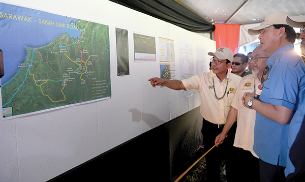 RM5.2b Sabah-S’wak  Link Road launched