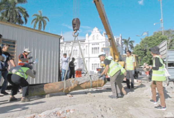 Two more historical cannons unearthed in Penang