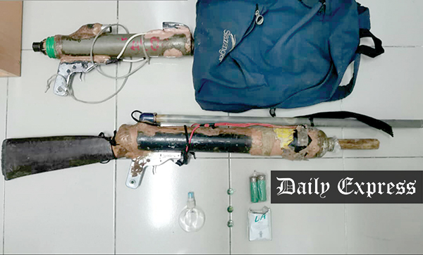Homemade guns seized in LD