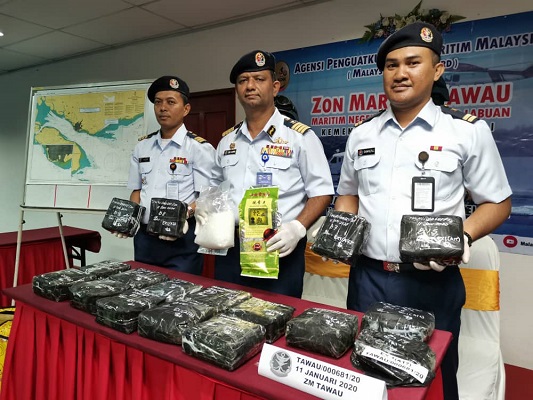  RM2.5m syabu smuggling  attempt foiled in Tawau 