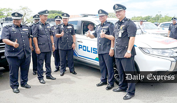 36 new vehicles for Sabah cops