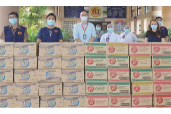 Food items for Tawau hospital, cops