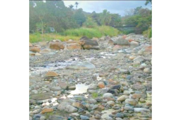 Ranau now facing effects of drought