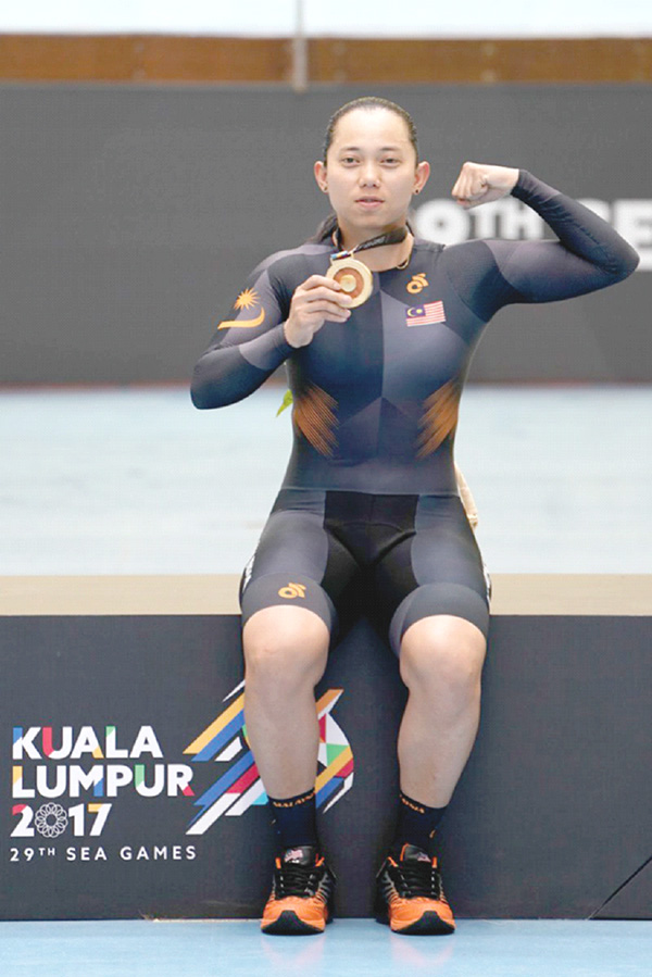 Track cycling queen Fatehah calls it a day