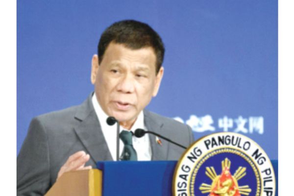 Duterte to lead virus response from southern hometown