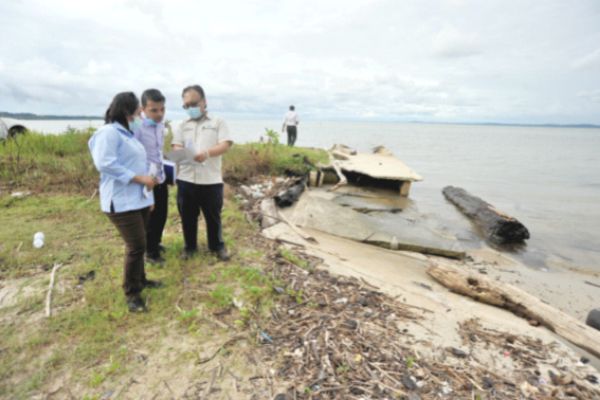 Two Labuan coastlines face critical erosion 
