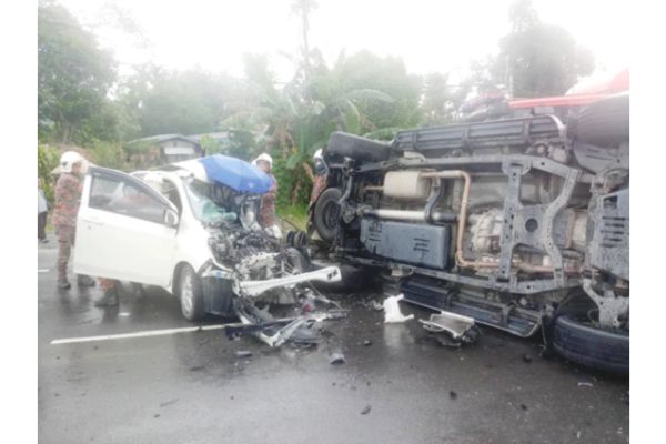 Woman killed in Papar crash