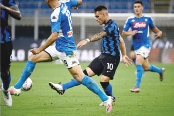 Inter stay second ahead of Atalanta