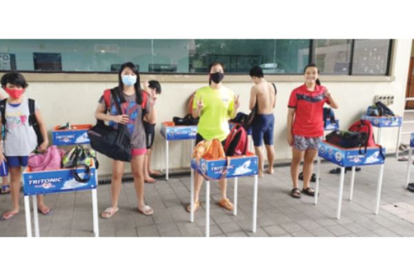 Swimmers resume Sukma training