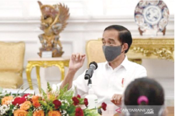 Jokowi orders extensive nation- wide ‘wear face mask’ campaign 