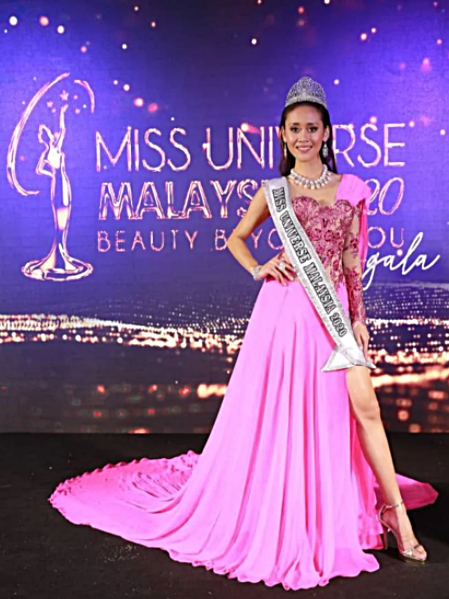 Sarawakian lass crowned Miss Malaysia Universe 2020