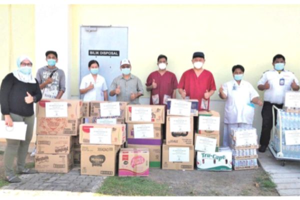 SSB aid for Kubota Health Clinic frontliners