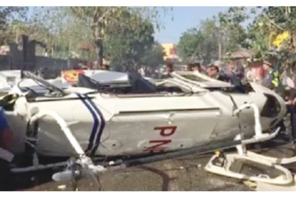 PNP general in chopper crash dies