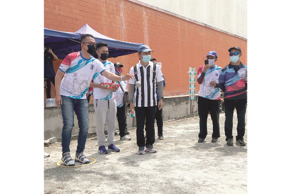 64 pasukan sertai Kejohanan Petanque Beregu Terbuka Sabah 2021