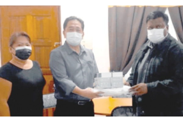 SAPP donates PPE to Papar Health Clinic