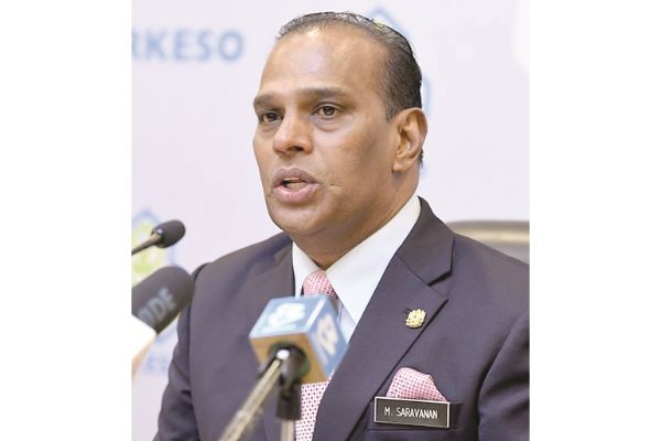 Foreign workers freeze until year end, says Saravanan