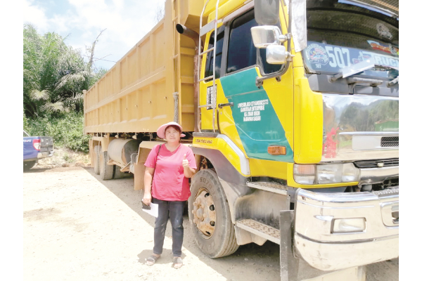 Nabawan mum- of-five proud owner of heavy truck business