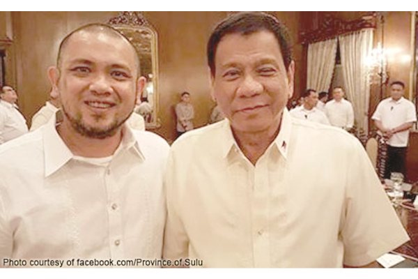 Sulu leaders back Duterte