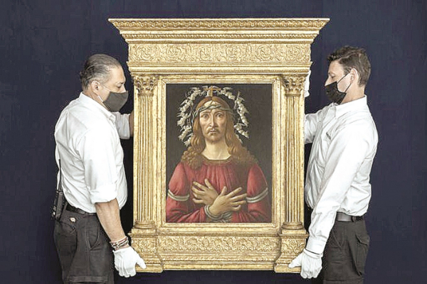 Rare Botticelli sells for $45m at NY auction