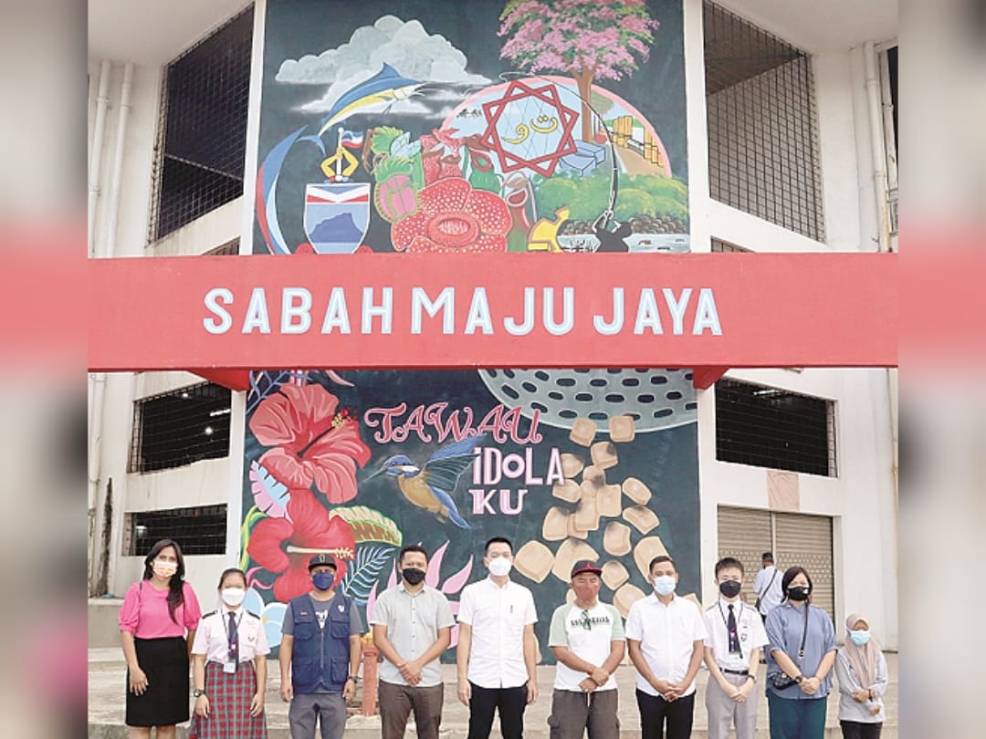 Mural gives new look to Tawau town