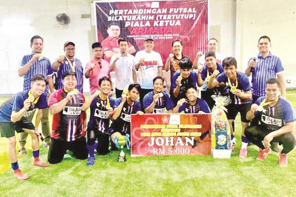 Tawau Armada Division emerge futsal champs