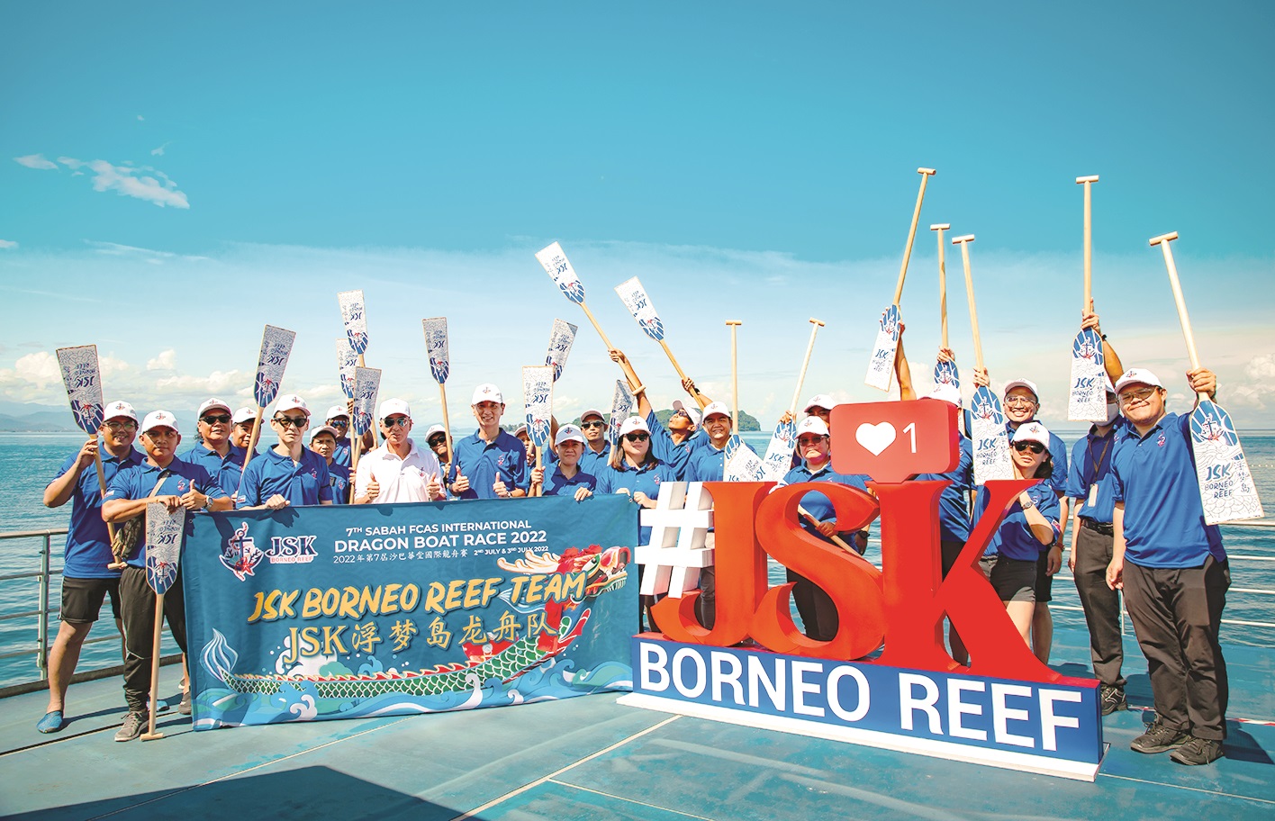 JSK Borneo Reef sending 25-member team