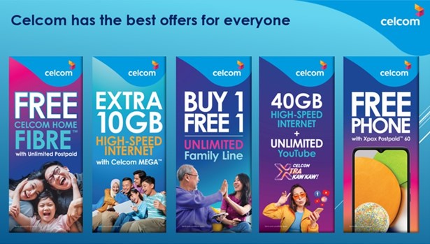 Celcom postpaid plans enhanced to fit families’ internet needs